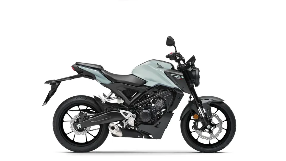CB125R von Honda mit Showa-Upside-down-Gabel und radialer Bremse