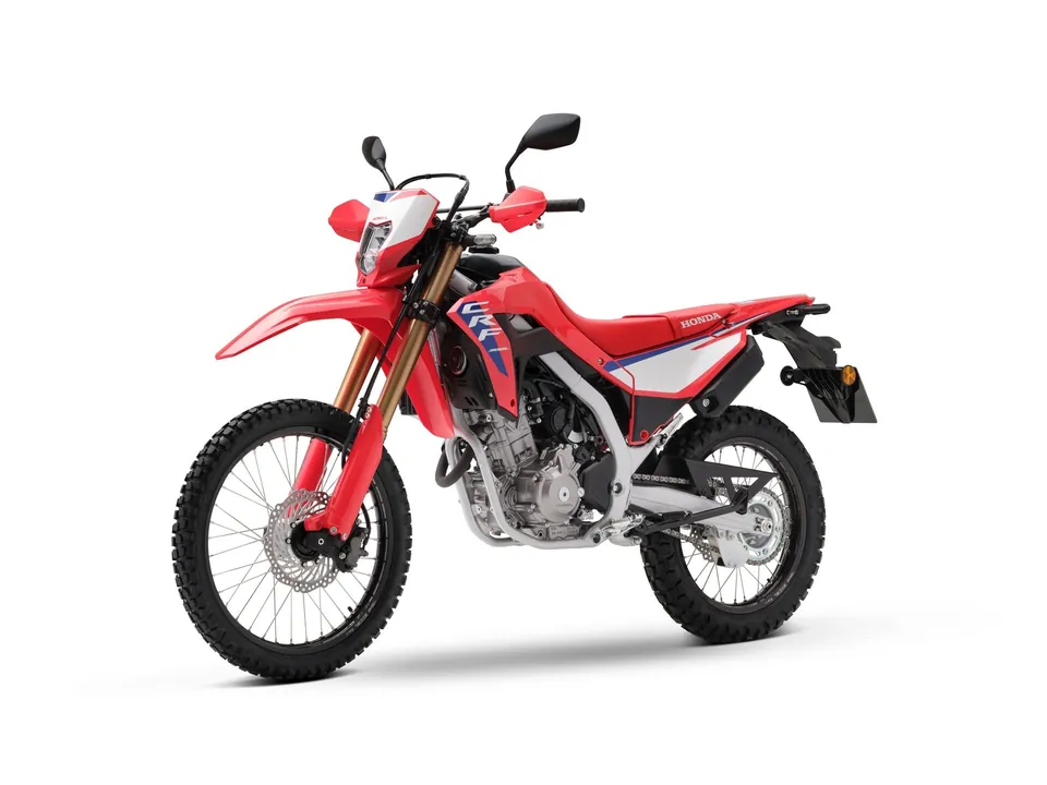 CRF300L von Honda mit LED-Scheinwerfer und LED-Blinkern