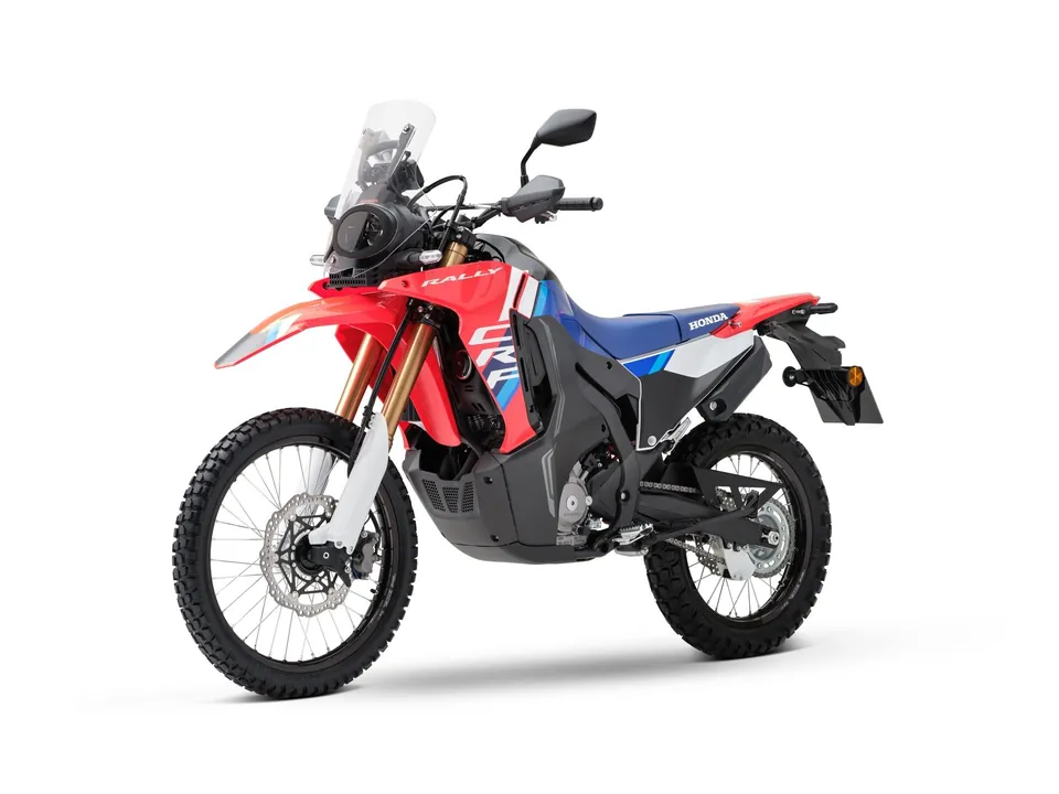 CRF300 Rally von Honda in der Seitenansicht