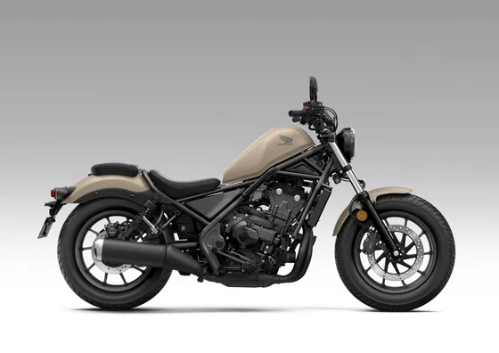 Honda Rebel 500, Custom-Motorrad mit niedriger Bobber-Silhouette