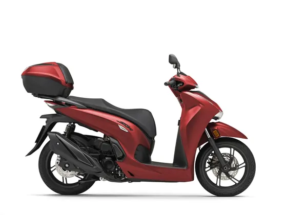 Honda SH350i Roller mit 16-Zoll-Rädern und flachem Durchstieg