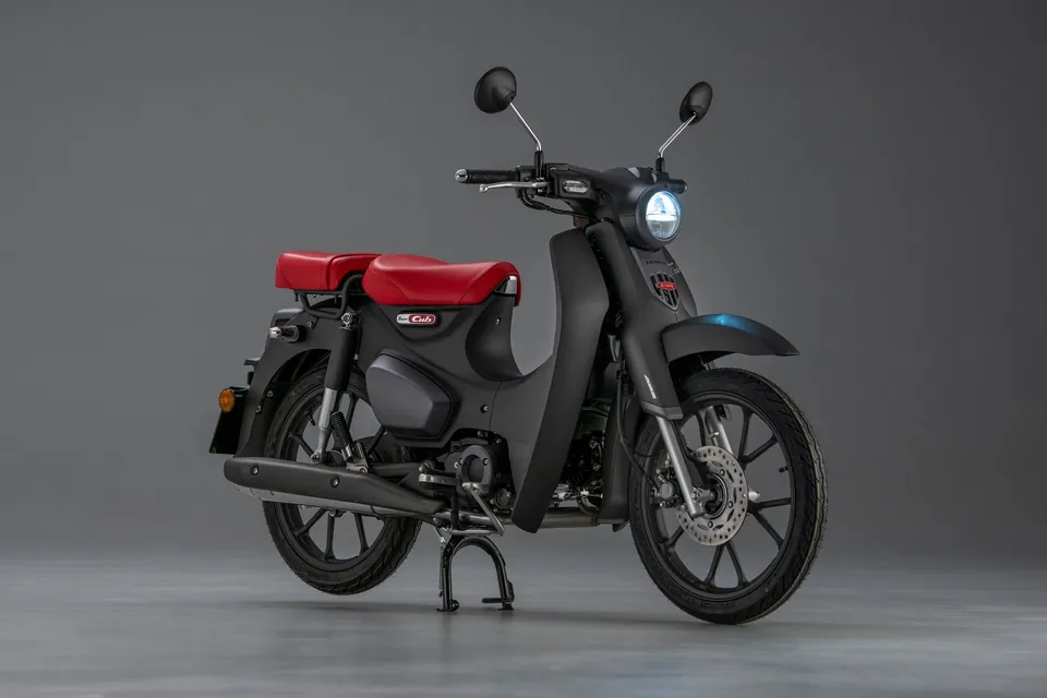 Super Cub von Honda mit luftgekühltem 124-ccm-Motor
