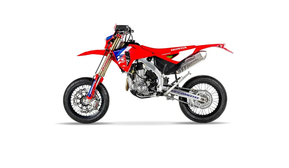 Supermoto-Variante CRF450RX von RedMoto auf Basis der Honda-Enduro