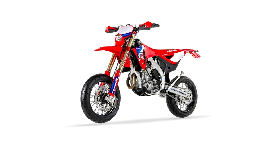 CRF450RX Supermoto als Honda Supermoto für kurvige Strecken