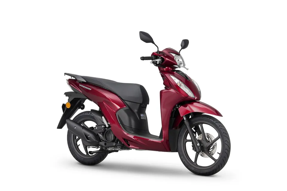 Roller Vision 110 von Honda mit flachem Boden und Smart Key