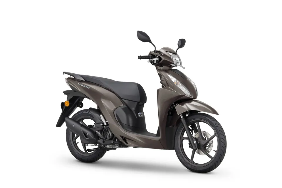 Honda Vision 110 mit 16-Zoll-Vorderrad für kurze Wege in der Stadt