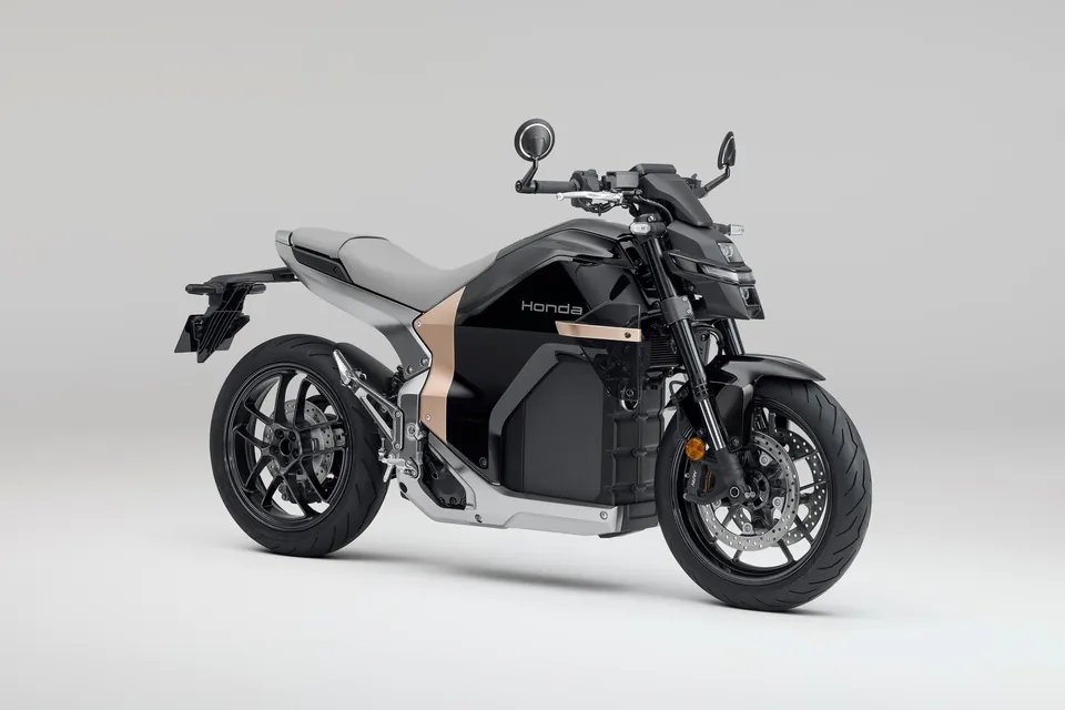 Elektro-Motorrad WN7 von Honda im Design der Studie EV FUN Concept
